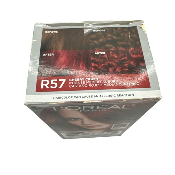 L'Oreal Feria Cherry Crush Hair Color, New in Box - Picture 5 of 5